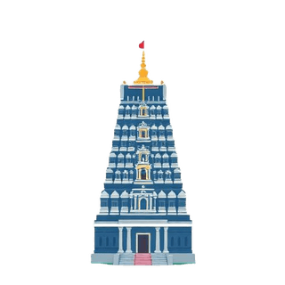 Kapaleeshwarar Temple illustration, Chennai